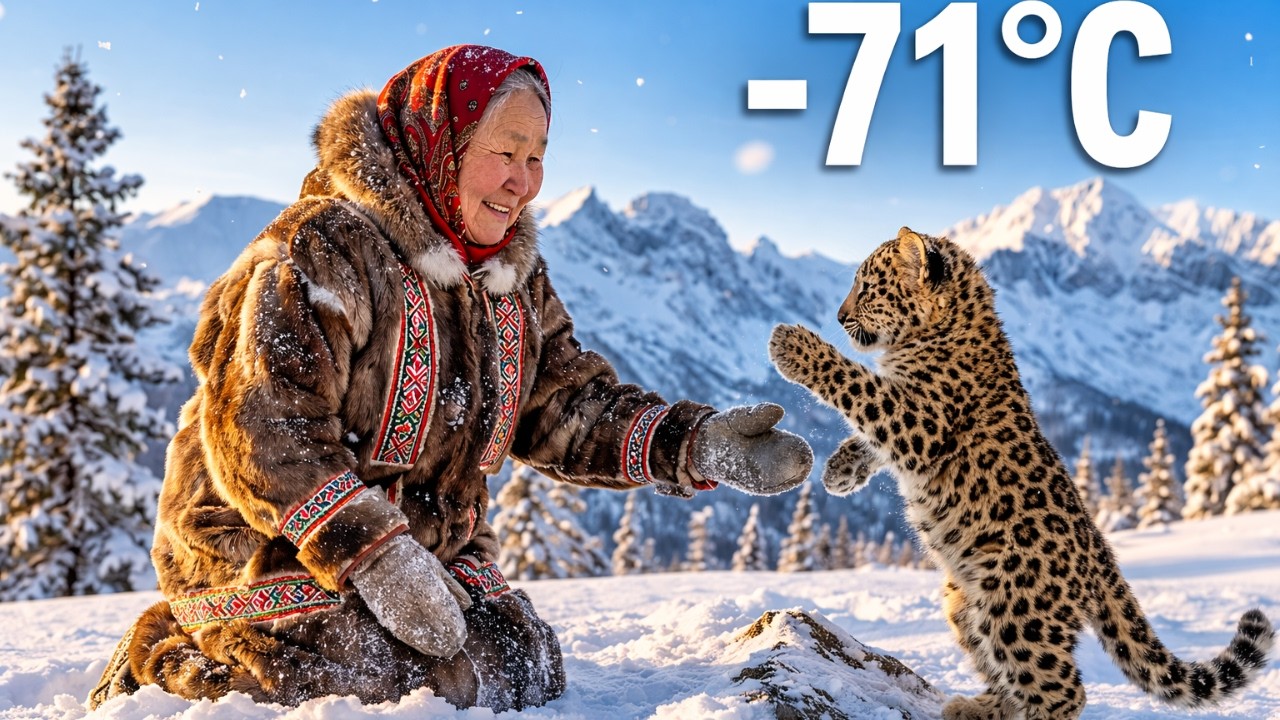 She Discovered a Frozen Leopard Mother at -71°C. What Happened Next Shocked Everyone!