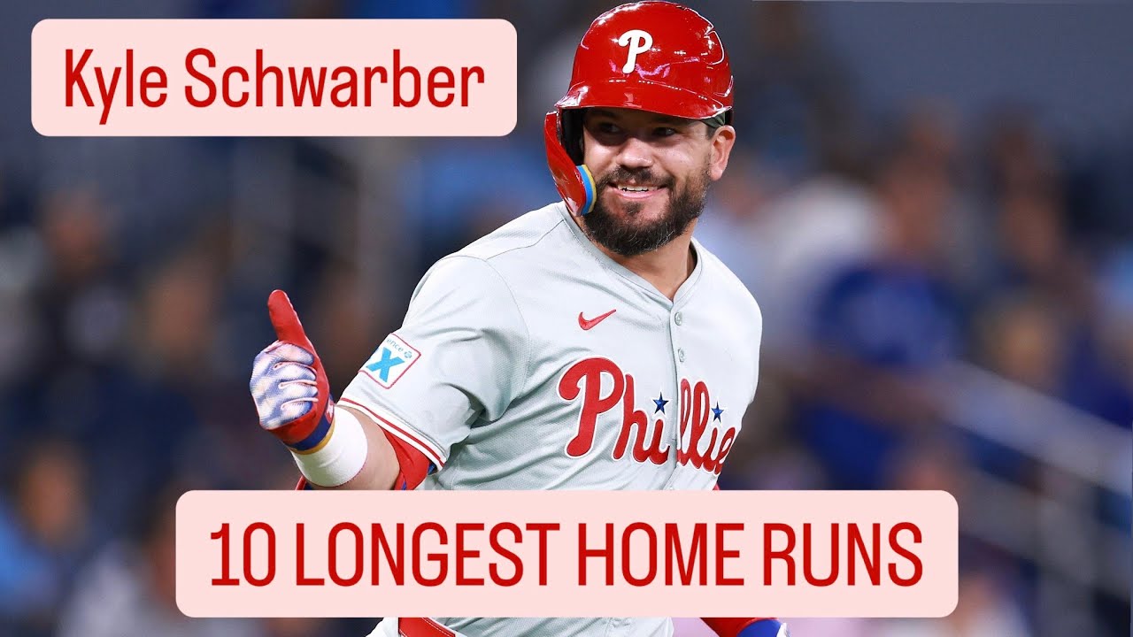 10 LONGEST HOME RUNS of Kyle Schwarber's Career!