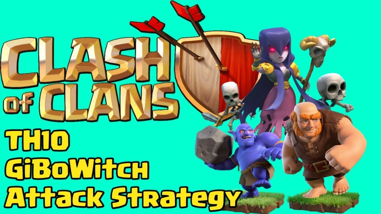 Best TH10 GIBOWITCH War Troops | Best TH10 Attack Strategy 2019