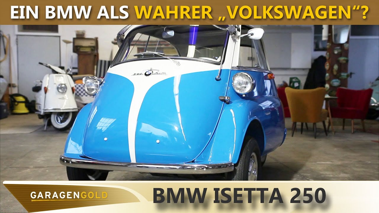 BMW Isetta 250 - der bayerische „Volkswagen“ & unterwegs auf der RETRO CLASSICS | Garagengold