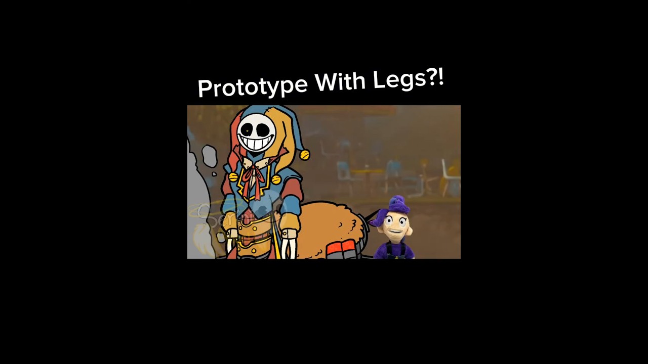 Prototype With Legs ?! - Poppy Playtime Chapter 5 // #poppyplaytime#funny#animation