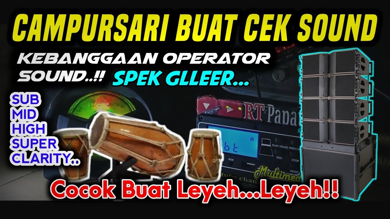 CEK SOUND Langgam Campursari 🎶|| Pilihan Operator Sound Jernih Clarity_ Kit Recording