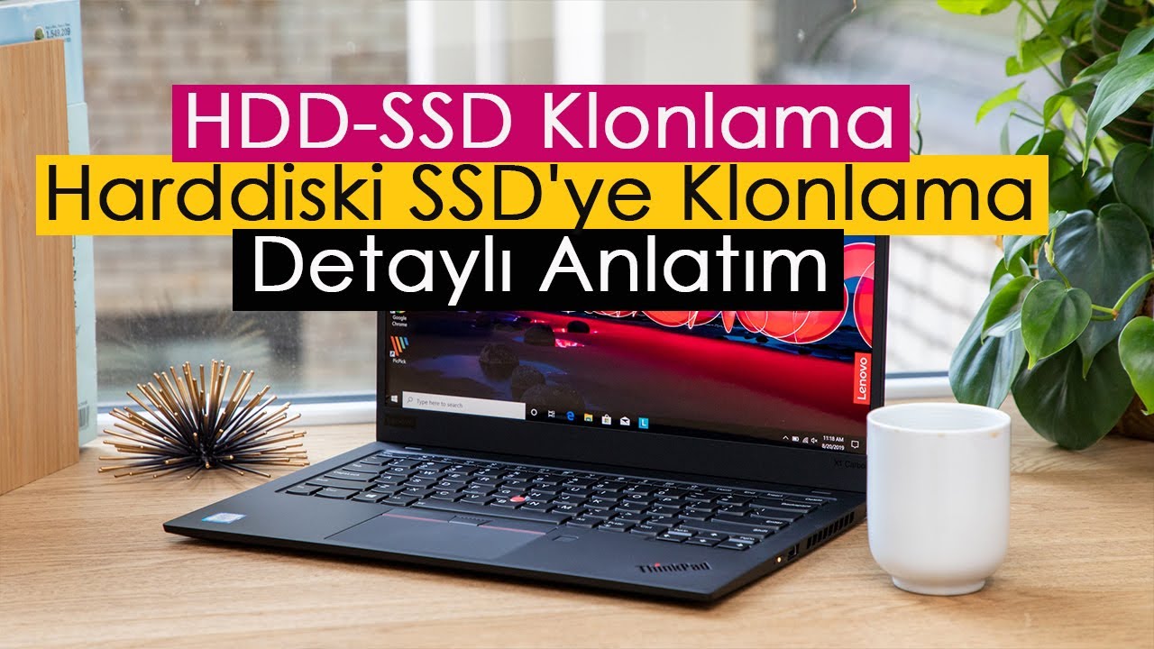 HDD-SSD Klonlama | Harddiski SSD'ye Klonlama | Detaylı Anlatım