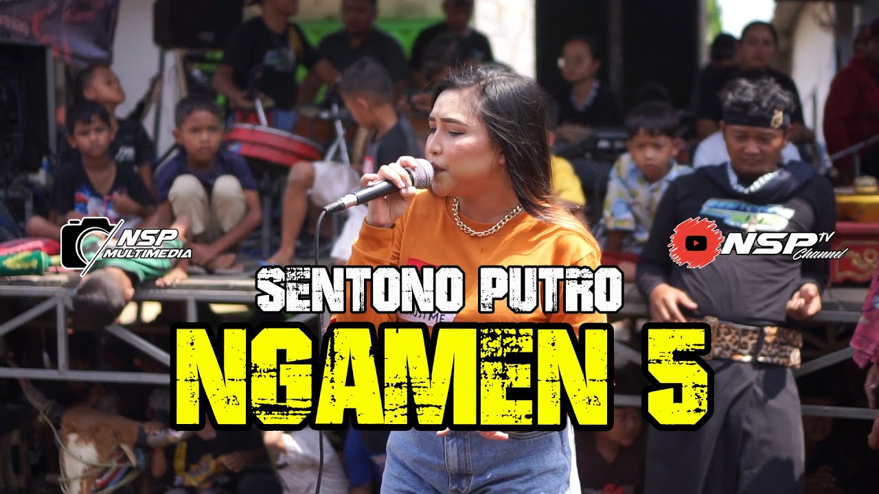 NGAMEN 5 Voc Gita Florensia Versi Kepang  Sentono Putro Live  LEGUJEK PAPAR TERBARU By SG Audio