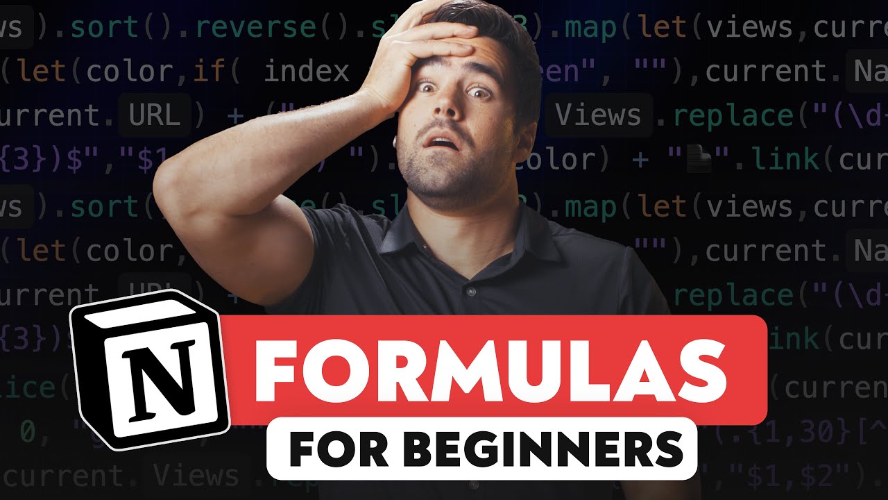 Notion Formulas for Absolute Beginners