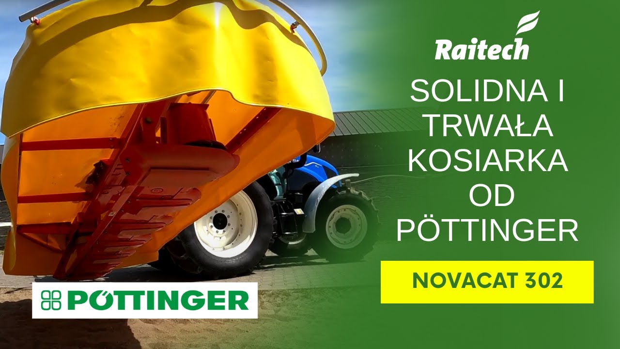 Prezentujemy wysokiej klasy kosiarkę dyskową - Pottinger Novacat 302