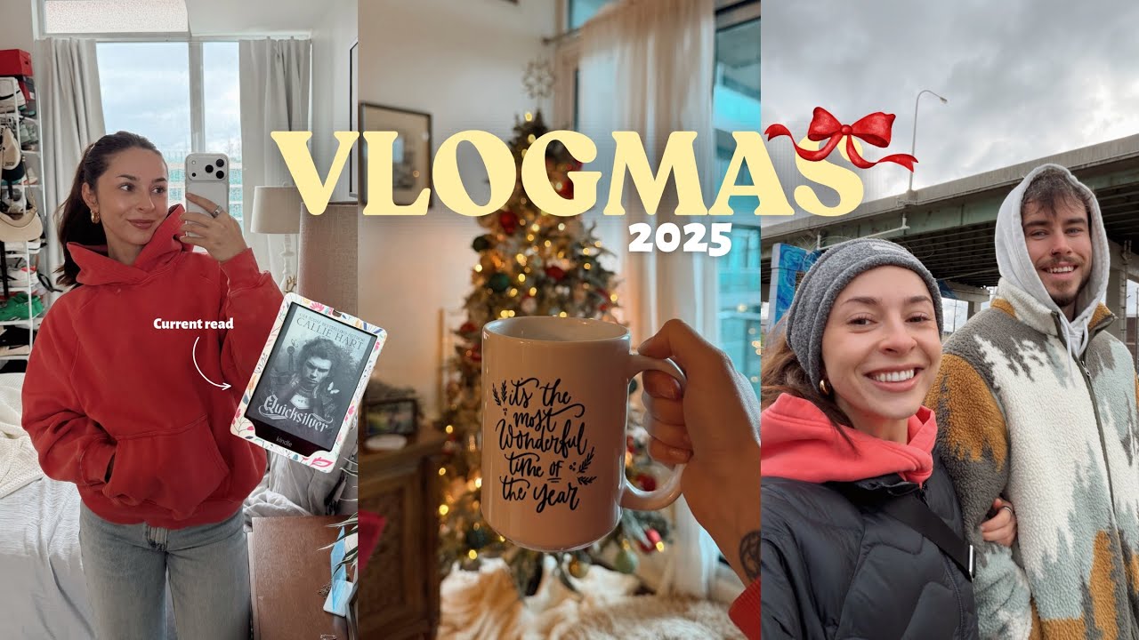 VLOGMAS 2025 УЖЕ НАСТУПАЕТ 🎄🦌✨ Уютный дождливый день дома + Что я читаю и люблю! | ДЕНЬ 1