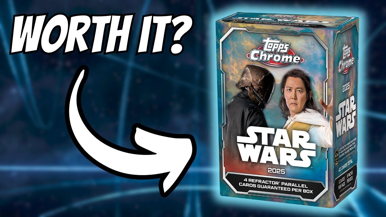 Is the 2025 Topps Chrome STAR WARS Value Box Worth It?