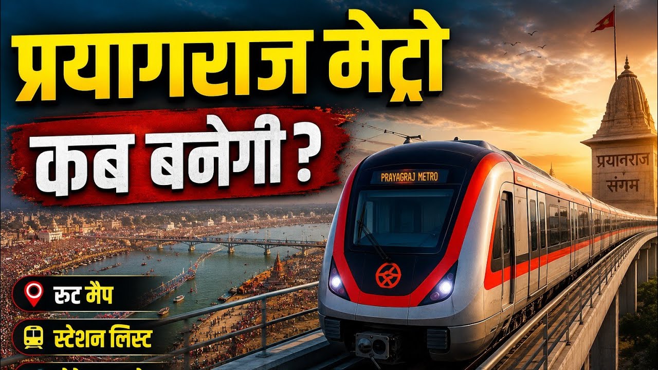 Prayagraj Metro 2026 | Route & Latest Updates#Prayagraj Metro#UP Metro#Metro Project #Infrastructure