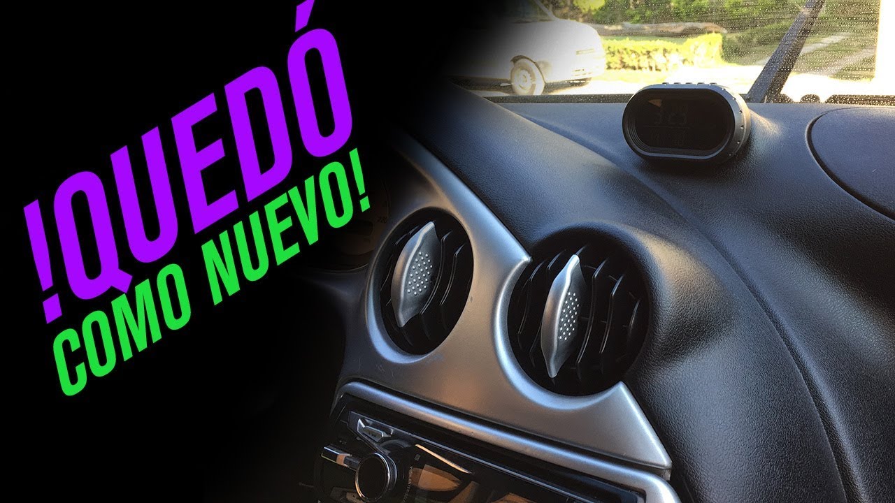 Como pintar tablero facilmente // PINTANDO TABLERO FORD KA // PINTAR PLASTICOS CARRO