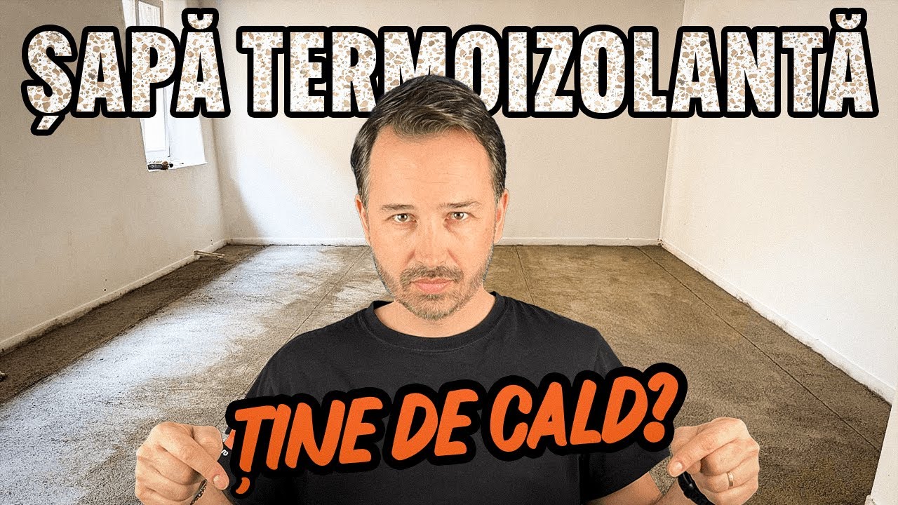 Șapă termoizolantă ușoară. Uite cum montezi corect + sfaturi utile!
