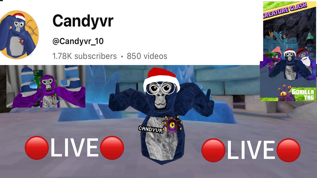 GORILLA TAG LIVE WITH VIEWERS