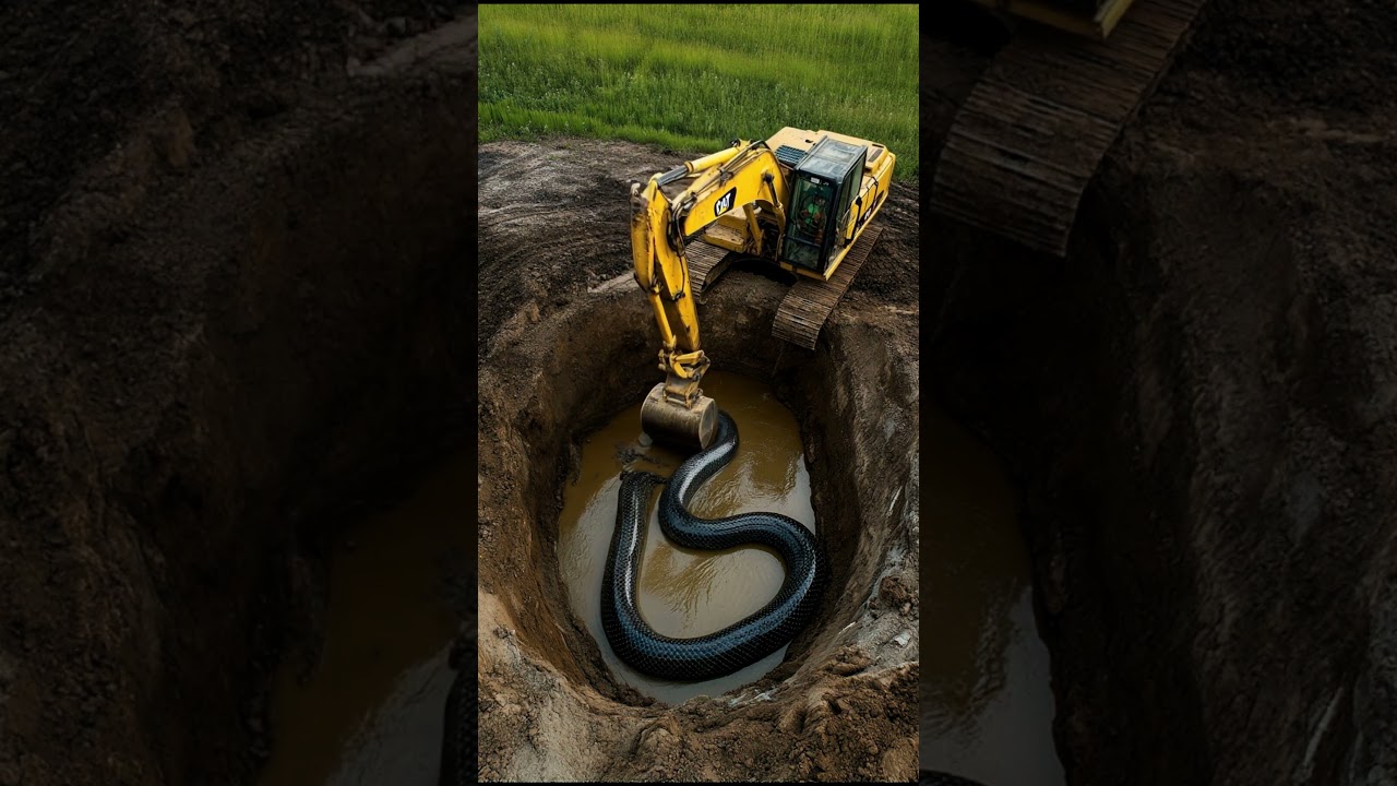 A Moment the Excavator Operator Will Never Forget! 😱 #EpicExcavation #UnforgettableScene