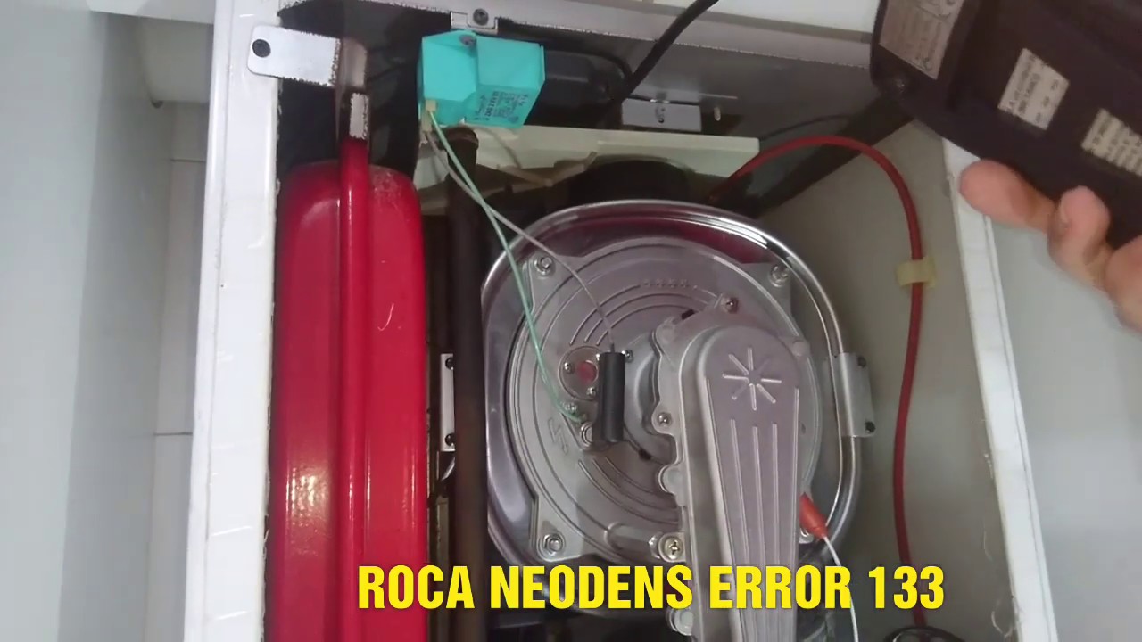 Baxi Roca Neodens error 133 no funciona el agua caliente ni calefacción EI 33 o E133
