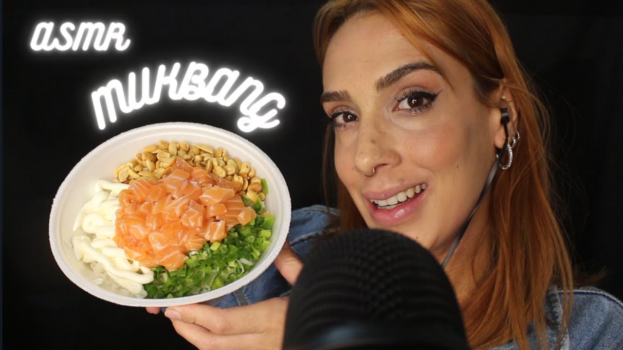 ASMR MUKBANG | COMENDO POKE