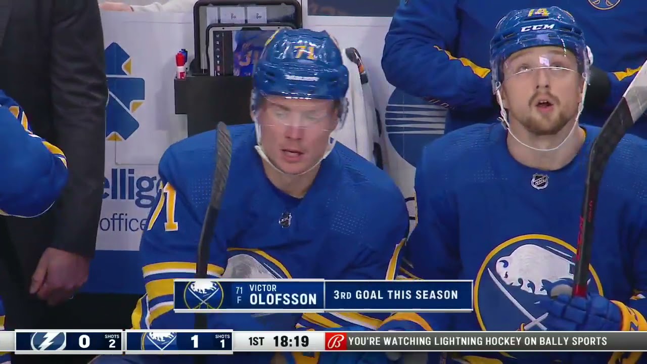 NHL  Oct.25/2021 Tampa Bay Lightning - Buffalo Sabres
