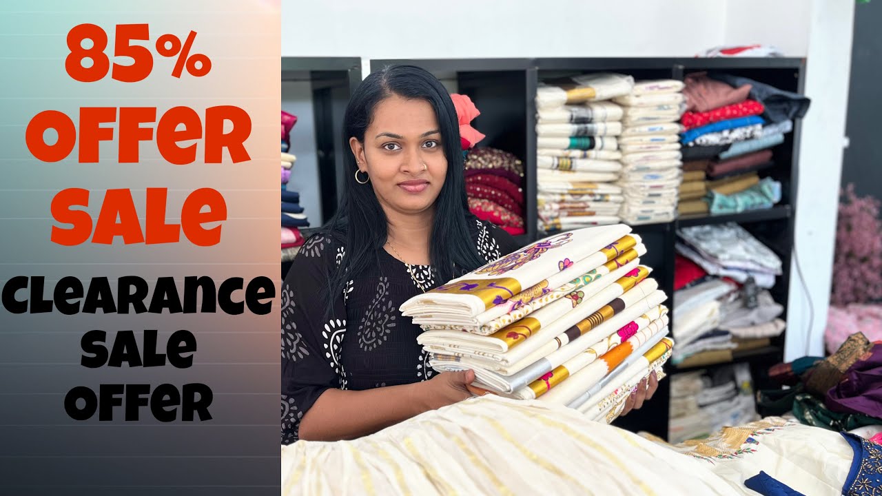 Clearance sale offer /85% discount sale