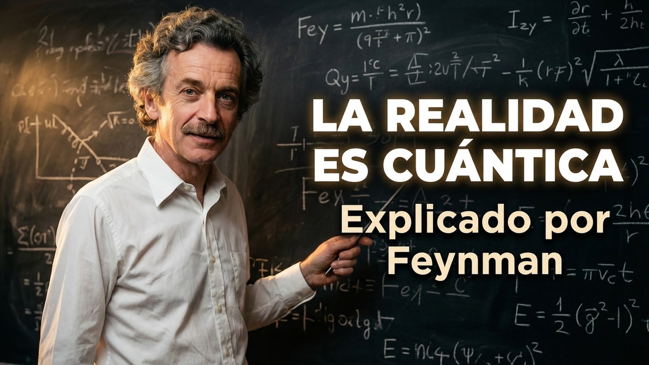 Nunca Has Tocado Nada | La Verdad Cuántica que Feynman Reveló
