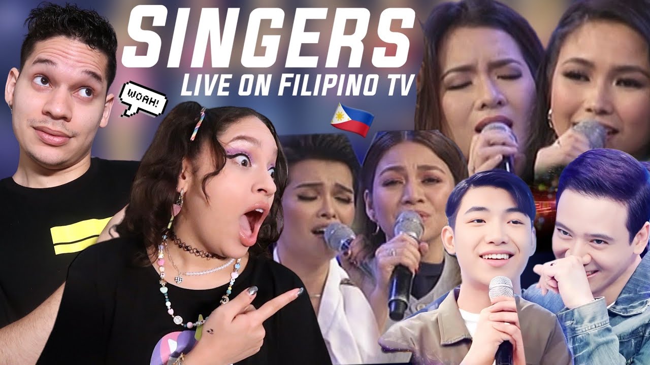 Latinos React to Best SINGING MOMENTS on FILIPINO TELEVSION! ft Vice Ganda Show