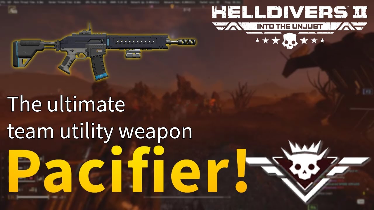 Helldivers 2 | AR-32 Pacifier is the ULTIMATE utility weapon! S-Tier Terminid Loadout!