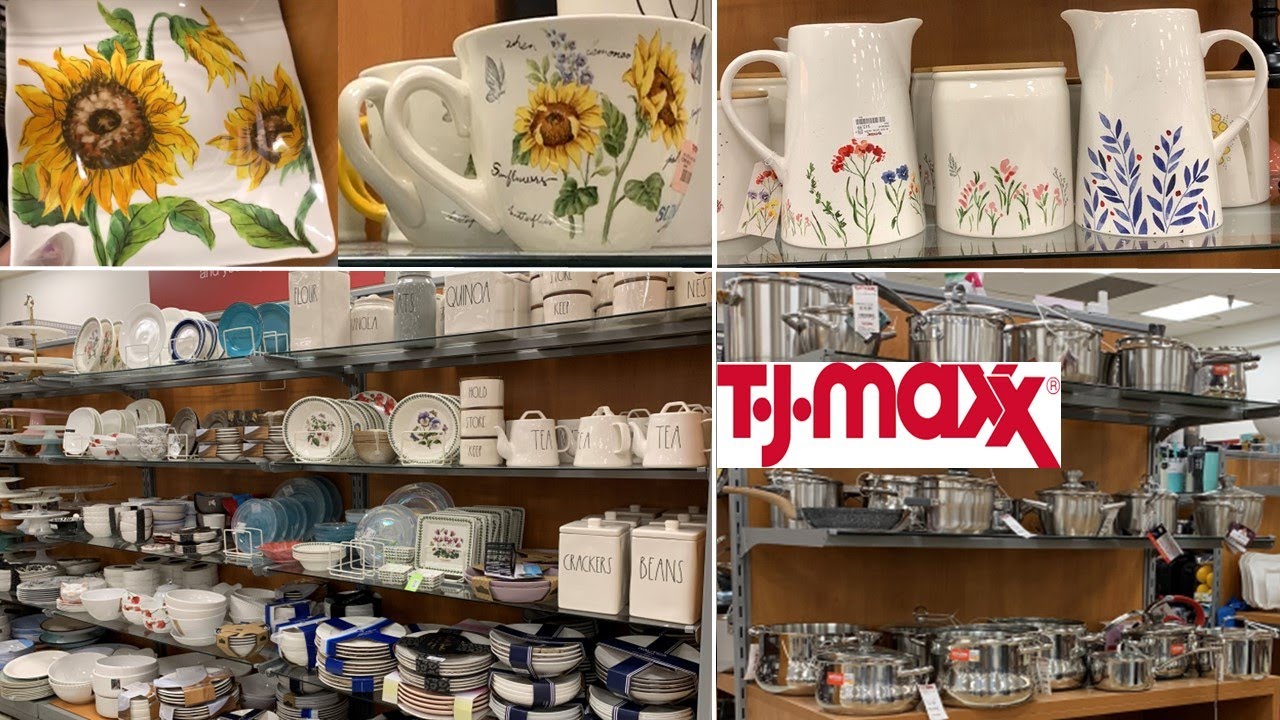 T.J. MAXX Kitchen Decor * Dinnerware Kitchenware * Shop With Me
