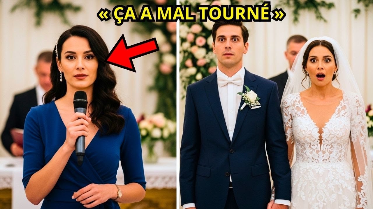 IL S’EST MARIÉ AVEC LA MAÎTRESSE... MAIS QUAND L’ÉPOUSE A PRIS LE MICROPHONE, ILS SE SONT FIGÉS...
