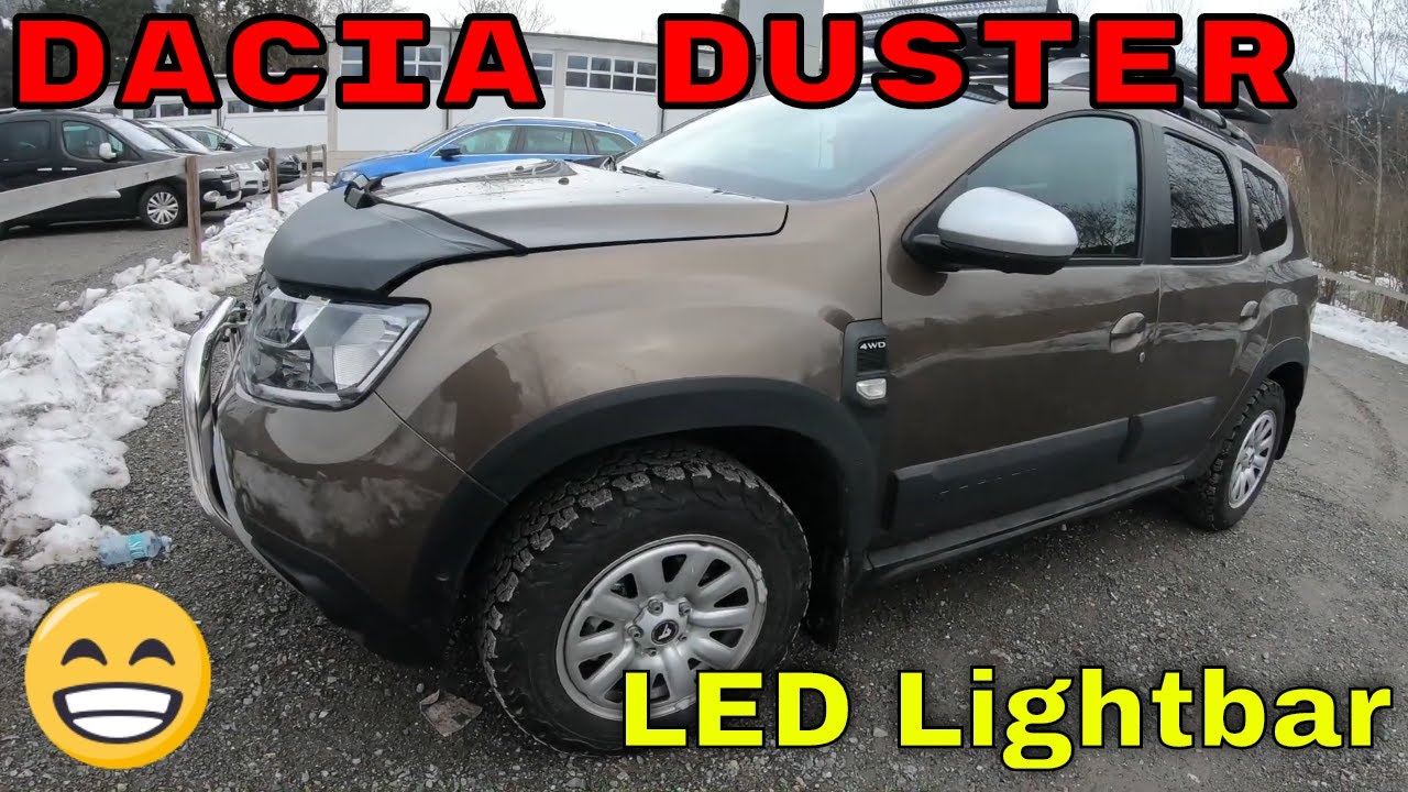 DACIA DUSTER 2018 - OFFROAD LED Lightbar 🔝