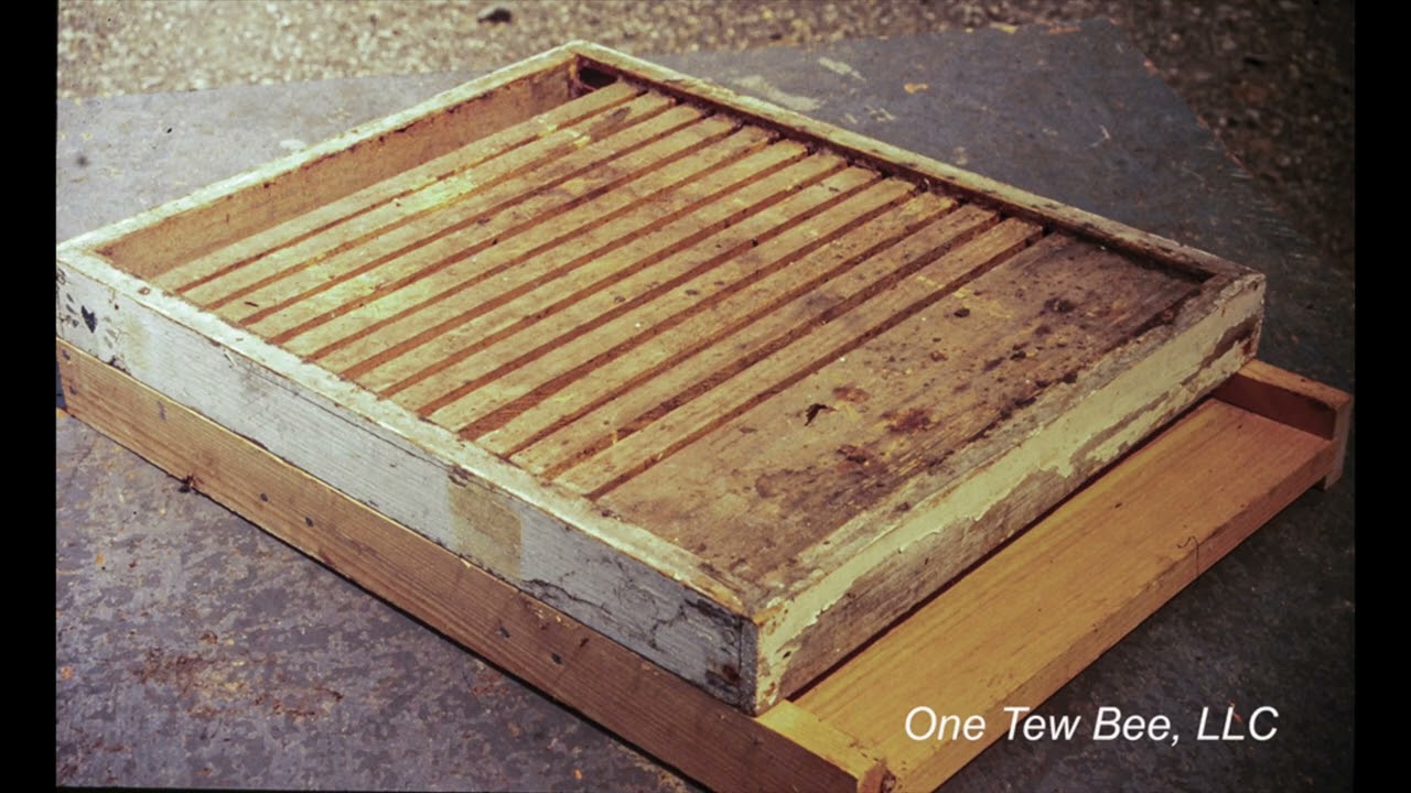 May 2022. Maintaining small beehives, slatted racks, heat guns and beekeeping enjoyment