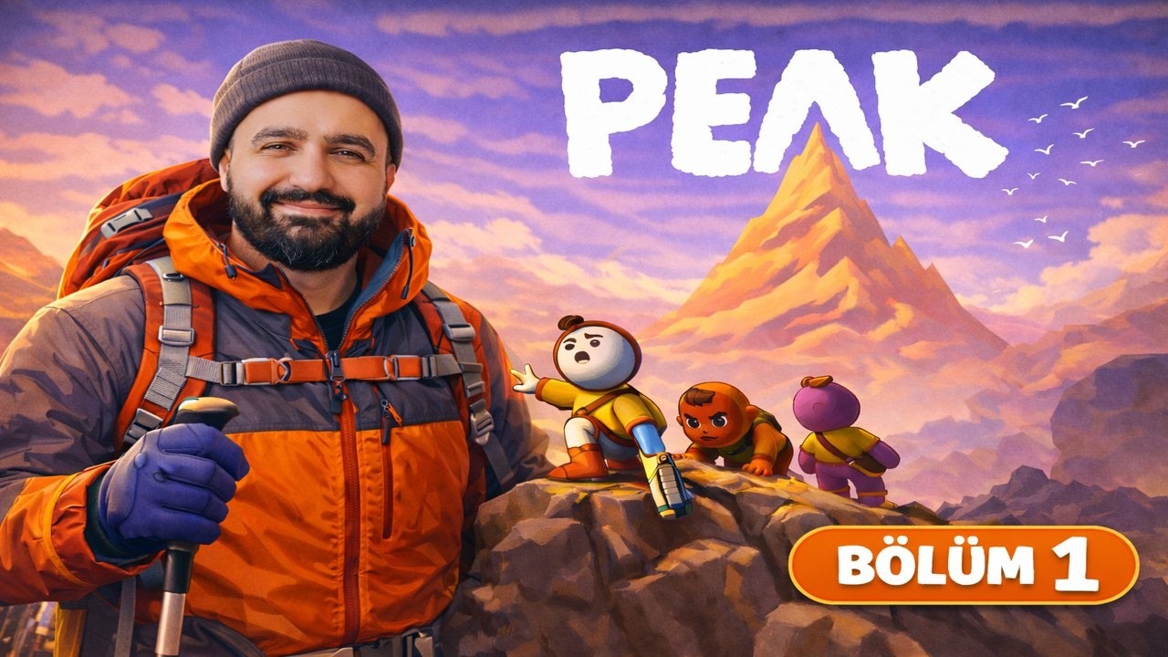 EKİPLE DAĞIN ZİRVESİNE TIRMANIYORUZ | PEAK | BÖLÜM 1