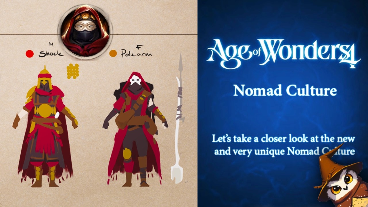 NEW Nomad Culture Details! | Age of Wonders 4: NEWS