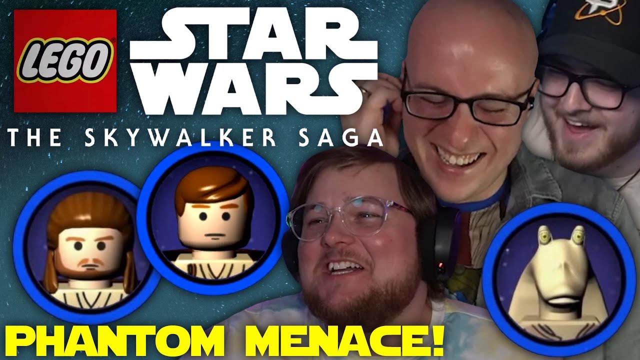 We play Lego Star Wars - The Phantom Menace (Skywalker Saga)