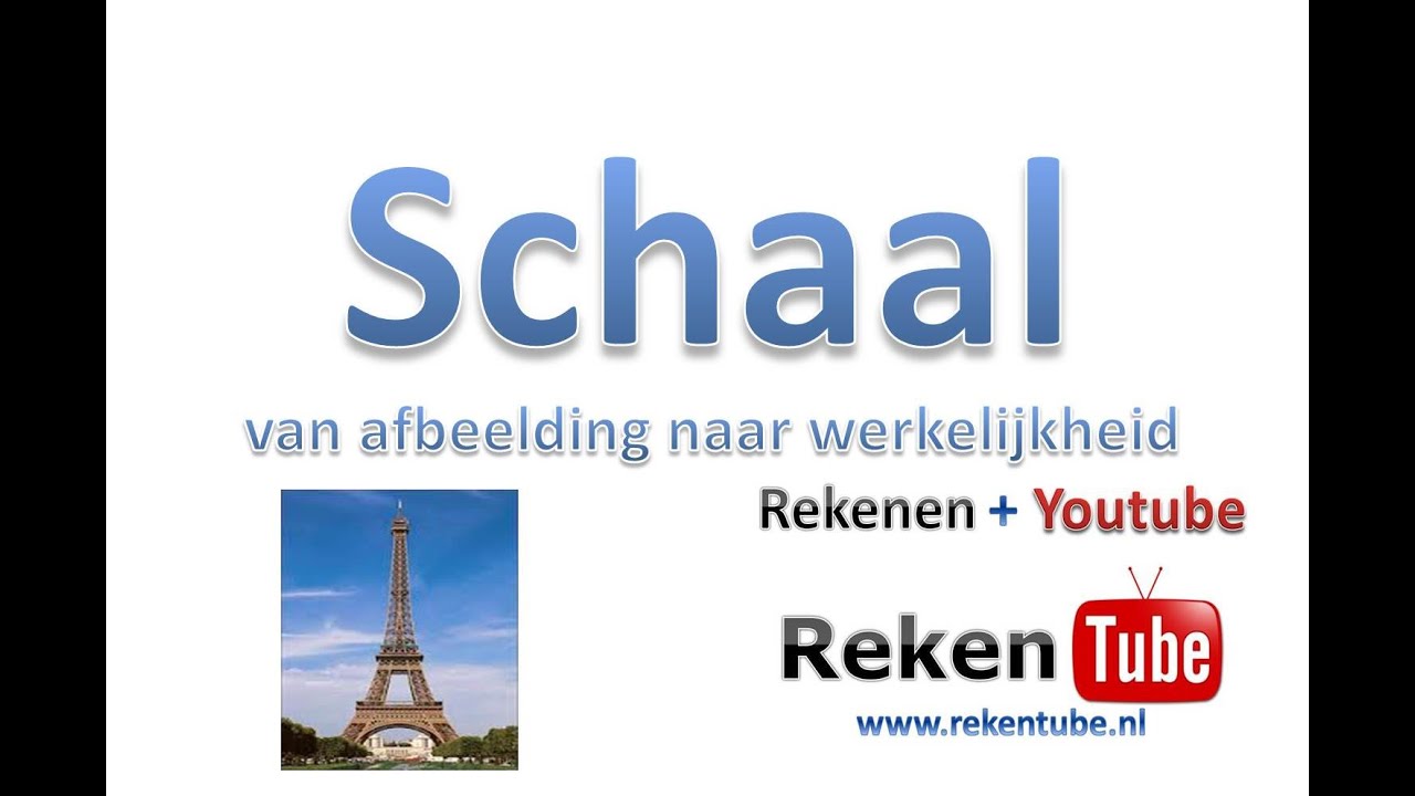 Rekenen met schaal