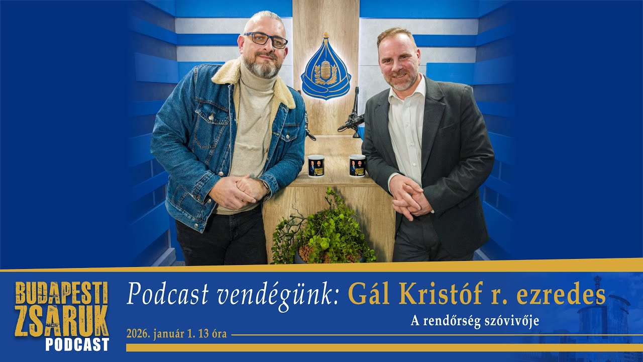 Budapesti Zsaruk Podcast - Gál Kristóf r. ezredes