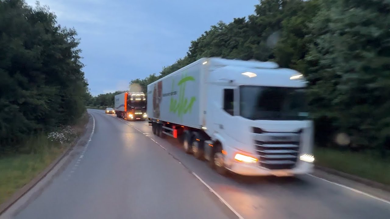 Driving in the UK 🇬🇧 Wellingborough to Lutterworth @midnightmotorway