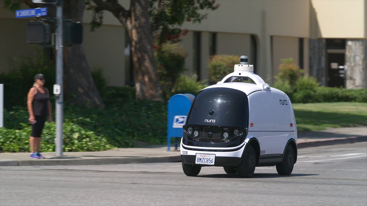 Nuro self-driving road vehicle