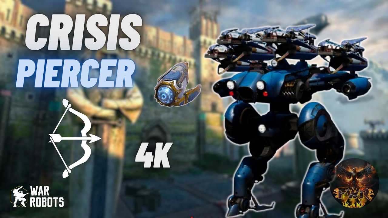 🔥 Novo Crisis Piercer Gameplay! || War Robots [WR]