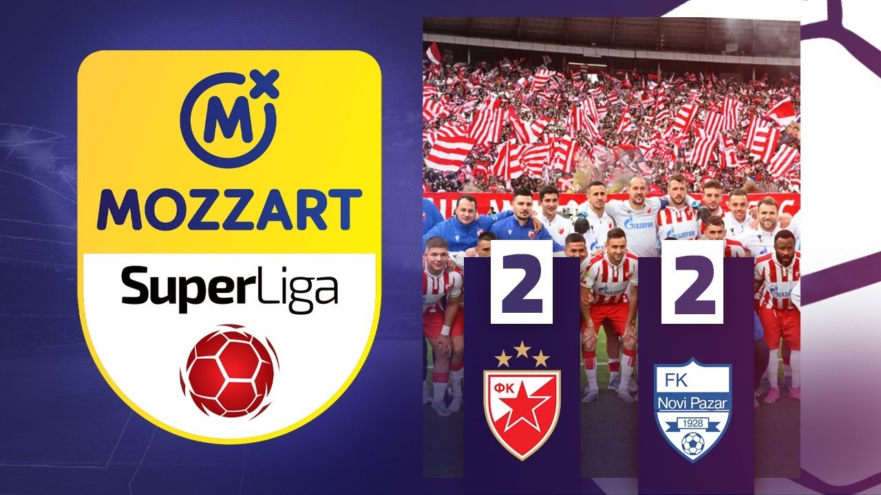 Mozzart Bet Super liga 2022/23 - 37.kolo: CRVENA ZVEZDA – NOVI PAZAR 2:2 (0:0)