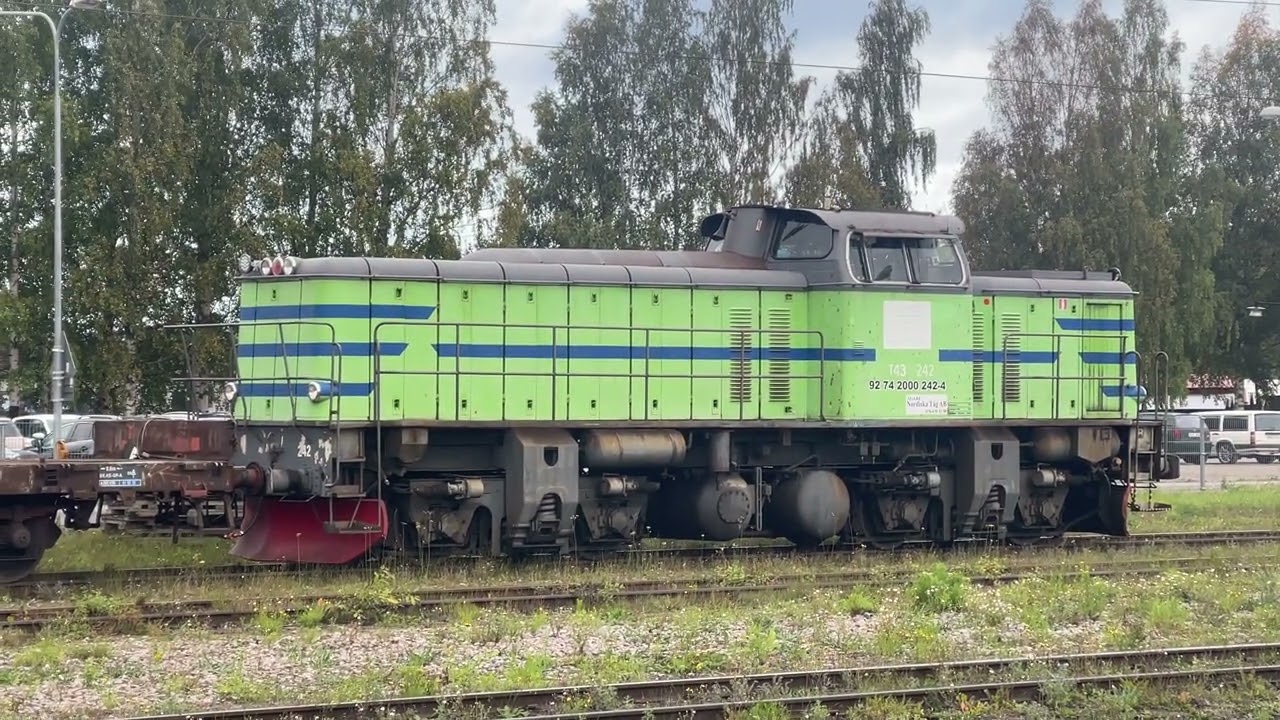 Ludvika Rangerbangård Transformatorvagn.