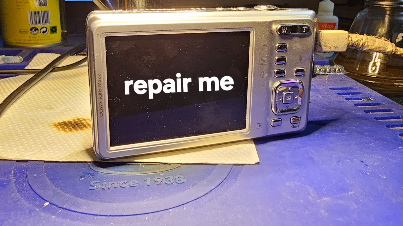 Kodak easy share  #camera repair #kodak ms22 repair #display repair #white display problem
