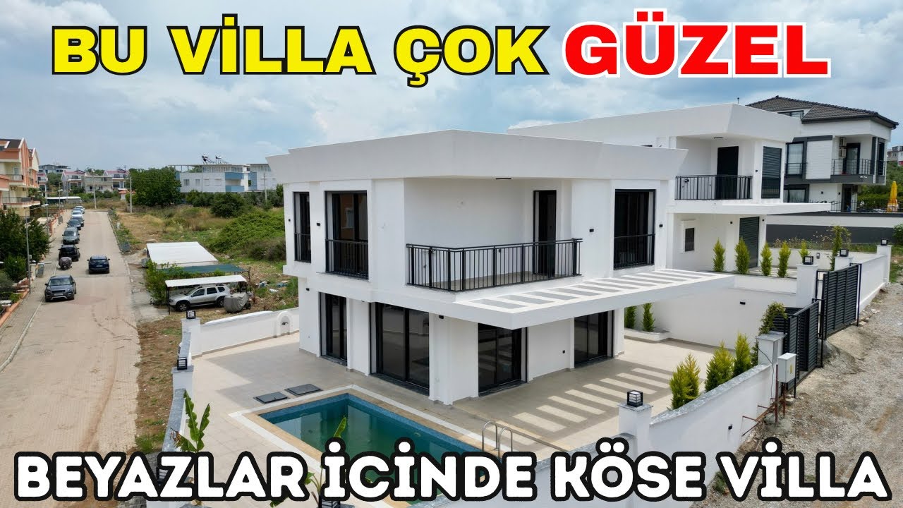 Beyazlar İçinde Didim Hisar Mahallesinde Köşe Villa Turu E-19