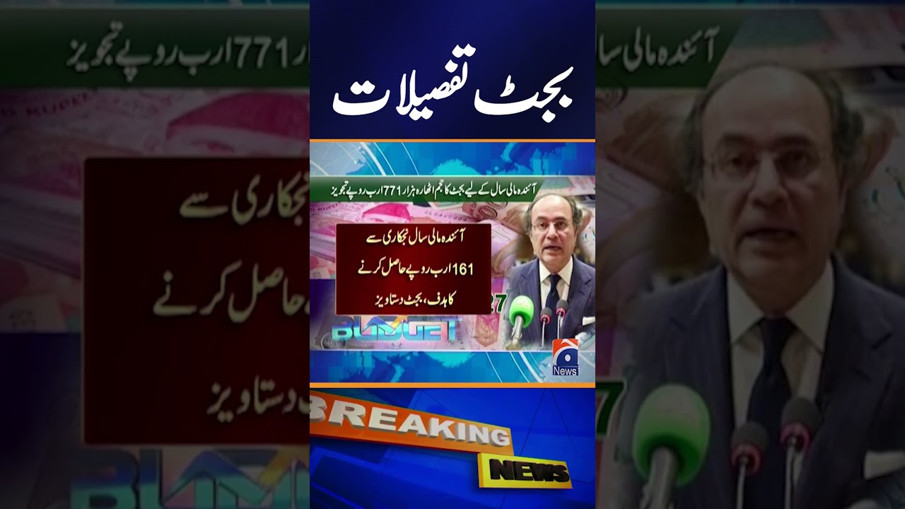 Budget 2026- 27: Expert Economic Analysis of the Government Key Proposals | Breaking News | Geo News