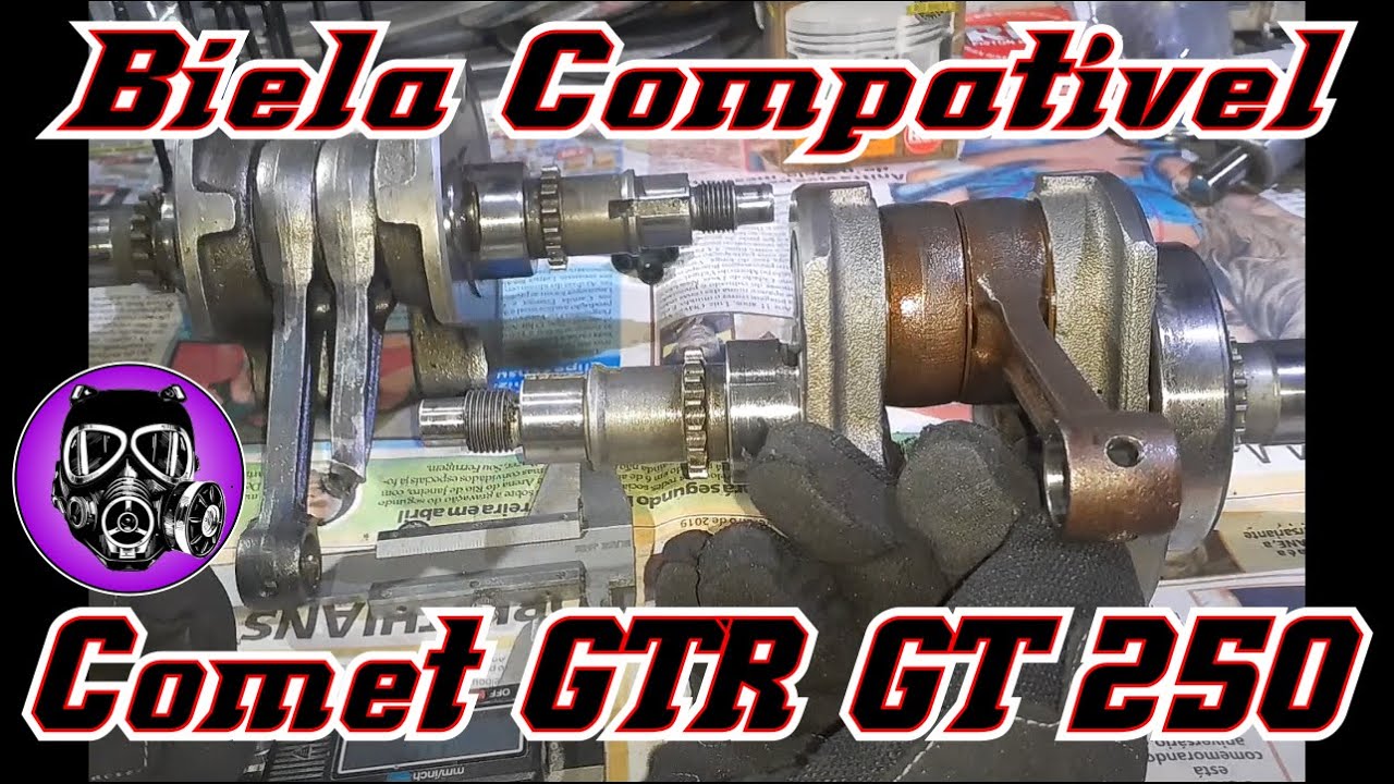 BIELA COMPATIVEL COMET 250 GTR GT MIRAGE (GV 250 HYOSUNG) MMG - SA 53