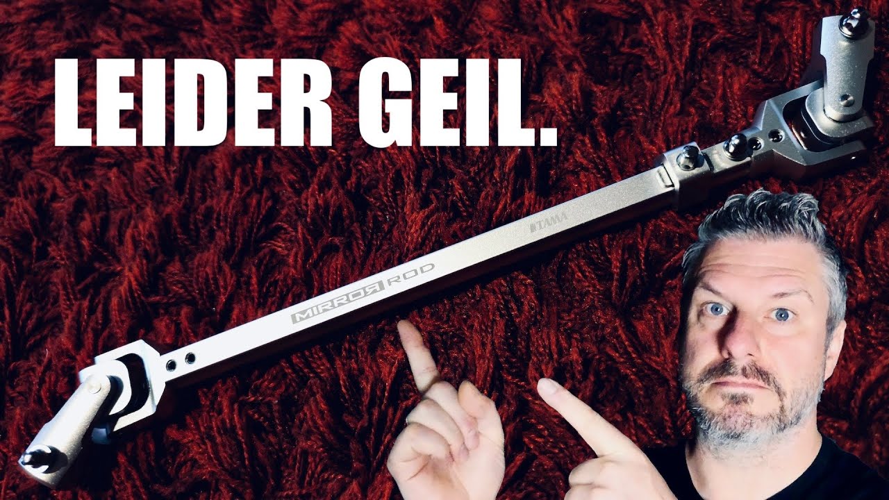Tama Mirror Rod - So viel Geld f&uuml;r so wenig Alu? (Ein ehrlicher Test)