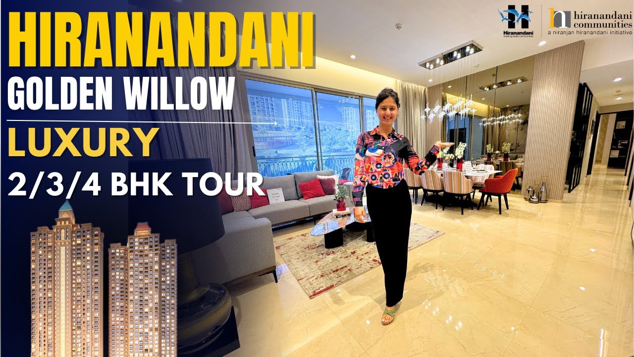 Hiranandani Golden Willows Panvel 2, 3 & 4 BHK Tour | Fortune City | Review, Location & Offers