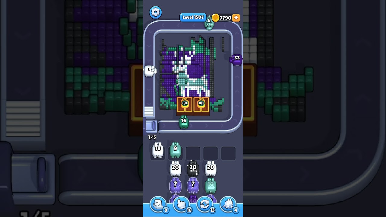 Pixel Flow Level 1507 – Clean Solution | No Commentary