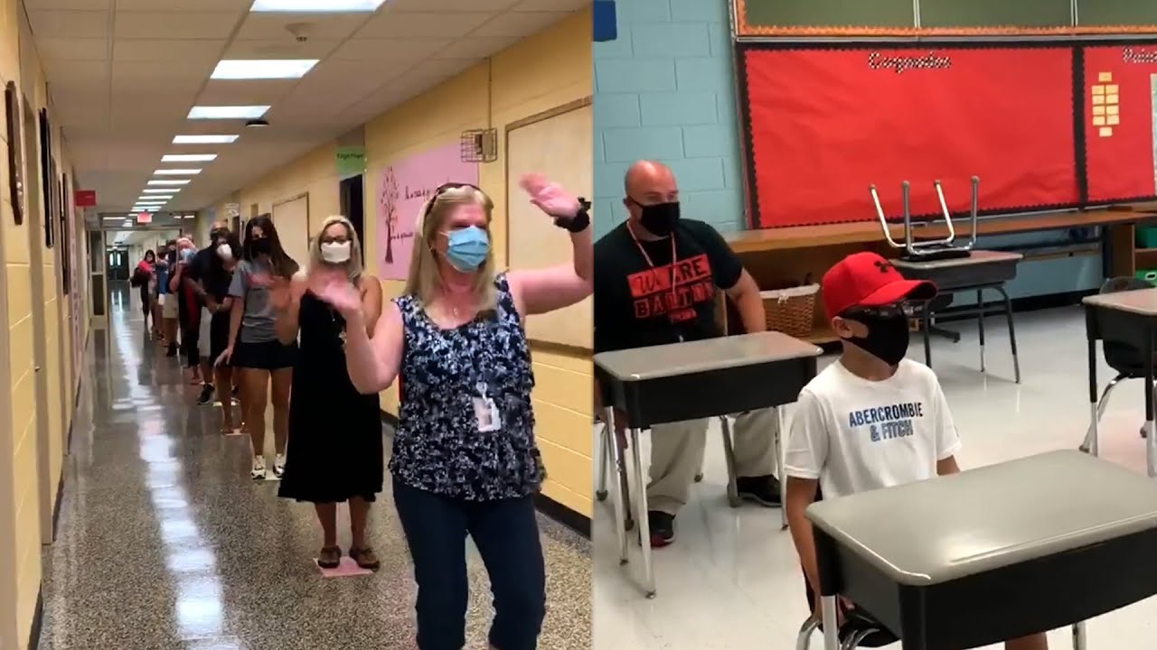 Long Island school demonstrates back to school safety