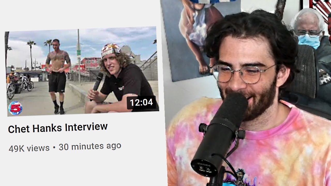 Hasanabi Reacts To Chet Hanks Interview | Channel 5