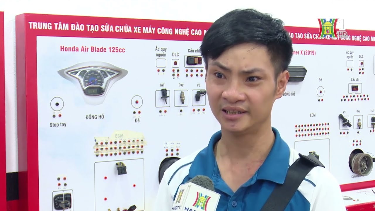Đài Hà Nội x Motorcycle TV | Đào tạo nghề sửa chữa xe điện công nghệ mới