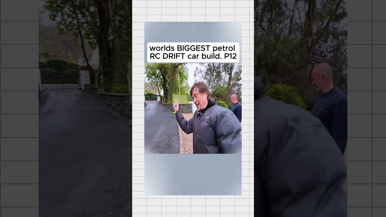 worlds BIGGEST petrol RC DRIFT car build 