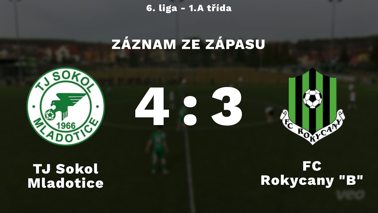 TJ Sokol Mladotice – FC Rokycany 